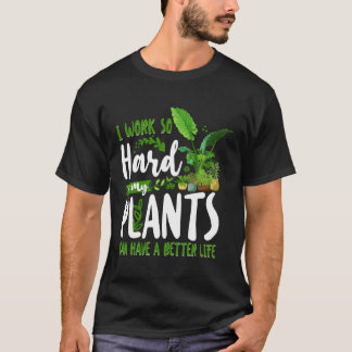 Anläggning Älskare att jag arbetar hårt så att mi T Shirt