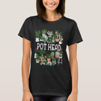 Anläggning Älskare och trädgårdsmästare_ Pot huvud T Shirt