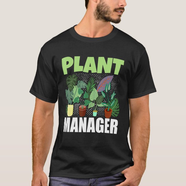Anläggning för kransplantor t shirt (Framsida)