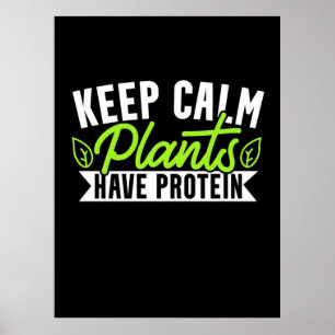 Anläggning för Lugn av behålla med protein Poster