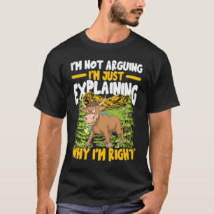 Anläggning för tjurar och tjurar för en lantbrukar t shirt