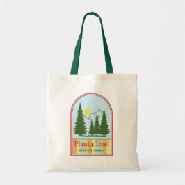 Anläggning i Träd, Säkra Coolan Forest, Earth Day Tygkasse