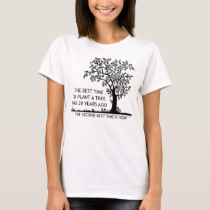 Anläggning i Träd T-shirt