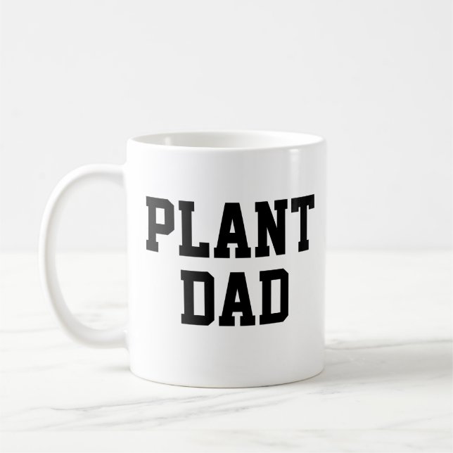 Anläggning pappa kaffe mugg (Vänster)