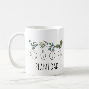 Anläggning Pappa och Namn-kaffe Mugg