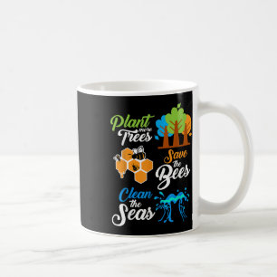 Anläggning Träd, Spara bin, renhavsmiljö P Kaffemugg
