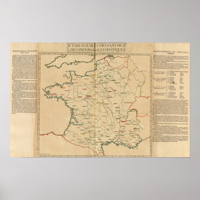 Anläggningar för fransk poster (Framsidan)