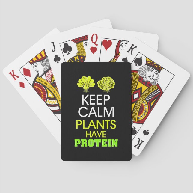 Anläggningar för Lugn av behålla har protein Casinokort (Baksidan)