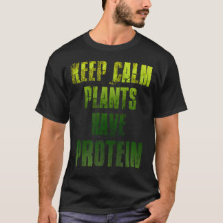 Anläggningar för Lugn av behålla har Protein Vegan T Shirt