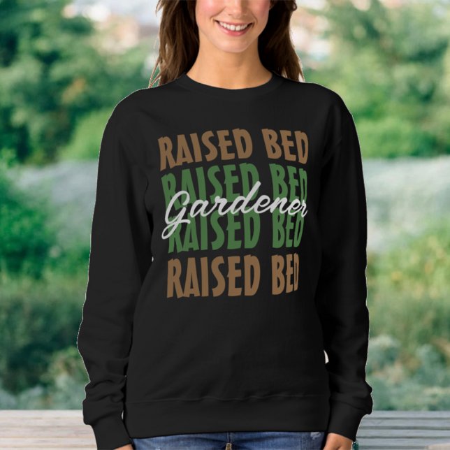 Anläggningen Älskare Razed Bed Gardener T Shirt (Skapare uppladdad)