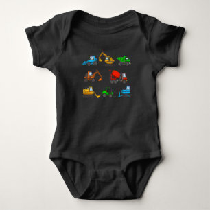 Anläggningsanläggning fordon grävgaffelgaffel t shirt