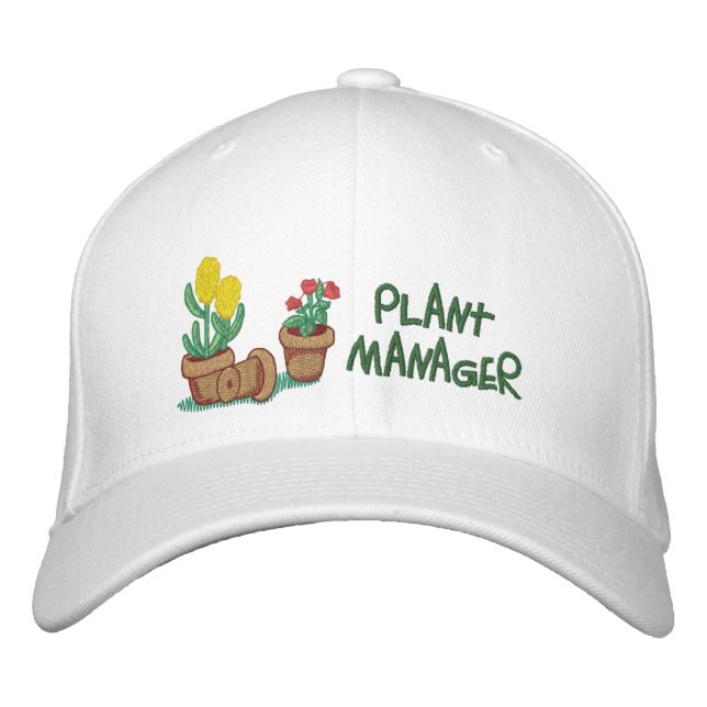 Anläggningshanterare Broderad Keps (Framsida)