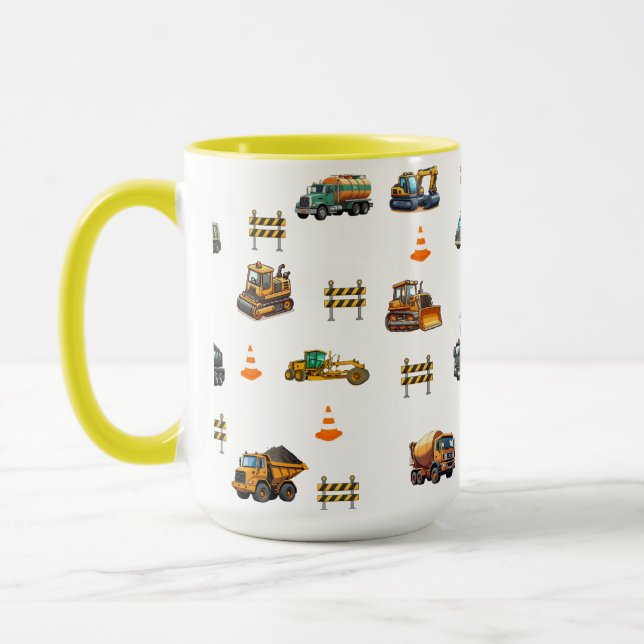 Anläggningsmaskiner  mugg (Vänster)