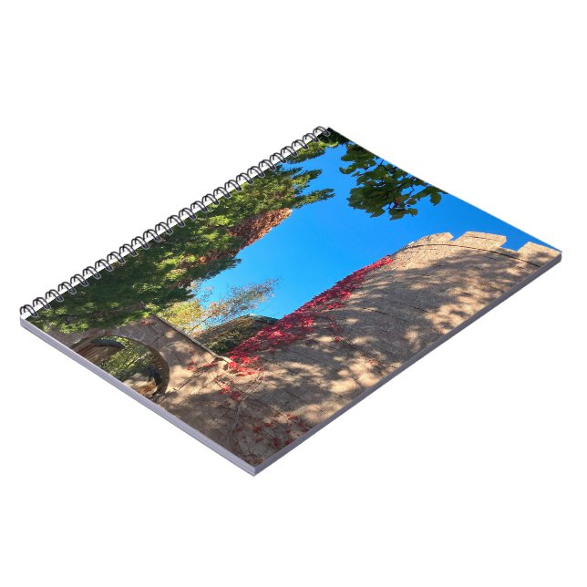 Anländer till fästningen anteckningsbok (Vänstra Sidan)