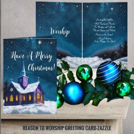 Anledning Att Tillbe Dubbelvikat Julkort Kort