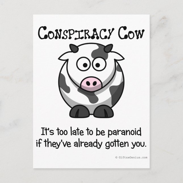 Anledning till paranoid vykort (Framsida)