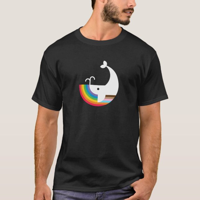 Anm.: Pridet Butch-cut Whale Tee (standard) (Framsida)
