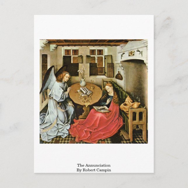 Anmälan av Robert Campin Vykort (Framsida)
