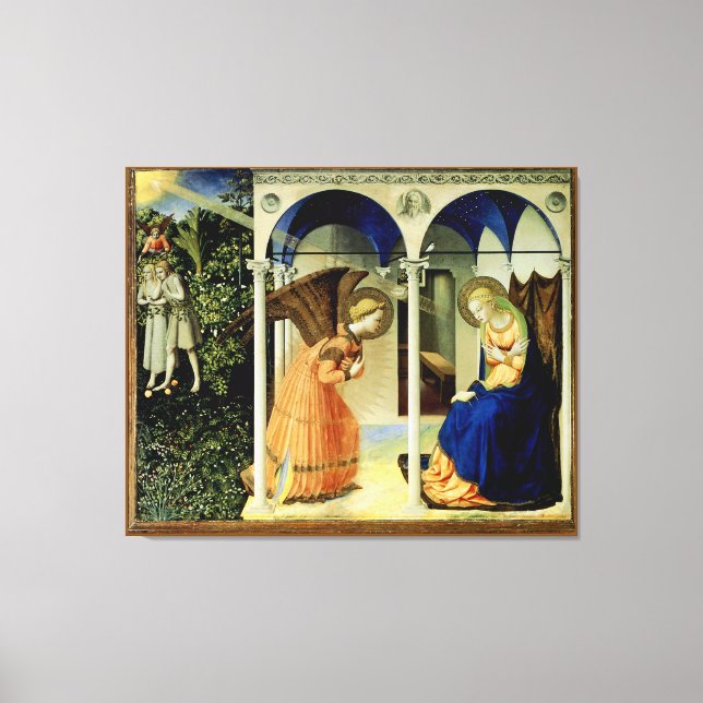 Anmälan från Fra Angelico Canvastryck (Framsida)