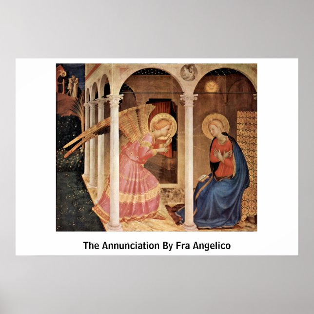 Anmälan från Fra Angelico Poster (Framsidan)