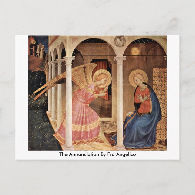 Anmälan från Fra Angelico Vykort (Framsida)