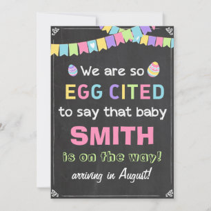 Anmälan från Graviden Uppräkning av  påsk Julkort