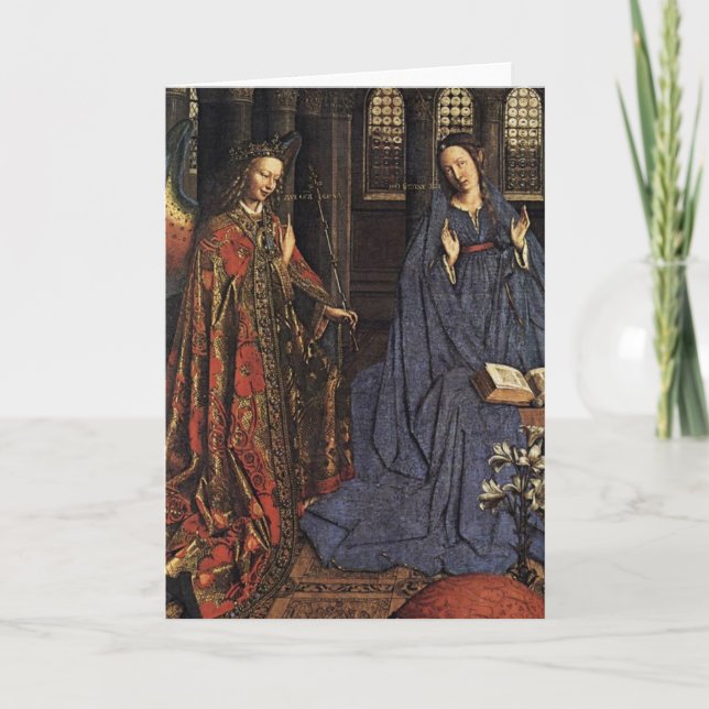 Anmälan från Jan van Eyck Helgkort (Framsida)