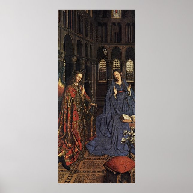 Anmälan från Jan van Eyck Poster (Framsidan)