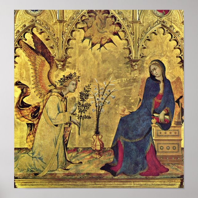 Anmälan från Simone Martini Poster (Framsidan)