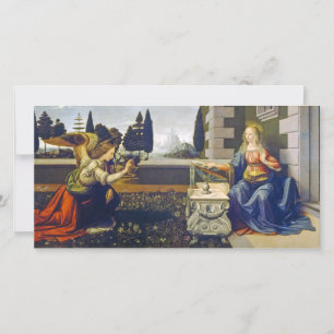 Anmälan Leonardo da Vinci Julkort