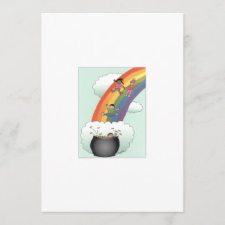 Anmälan om adoption av regnbåge för barn meddelande