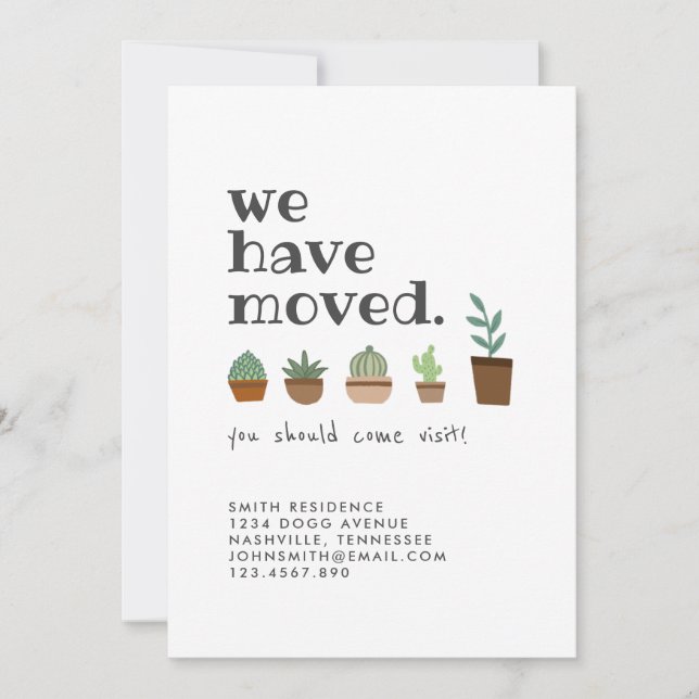 Anmälan om älskare Flytta Inbjudningar (Framsida)