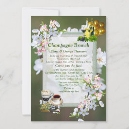 Anmälan om Blommar av körsbär i Brunch Inbjudningar