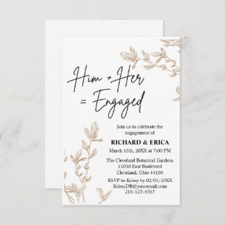 Anmälan om Förlovning för jordbruksföretaget Fält Inbjudningar