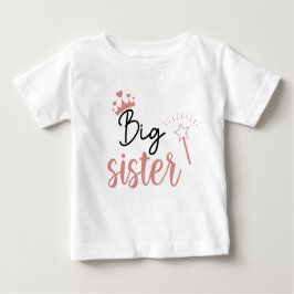 Anmälan om inträde av Big Sister Baby T Shirt