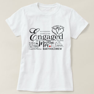 Anmälan T-Shirt om Bröllop vid lastning