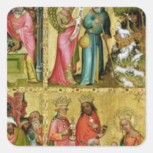 Anmälan till St. Joachim Fyrkantigt Klistermärke