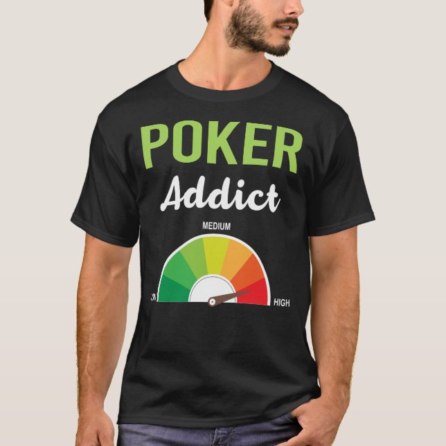 Anmälningspoker T Shirt (Framsida)