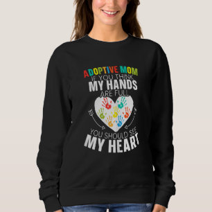 Anmälningsstöd för adoption av kvinnor i Mamma M T Shirt