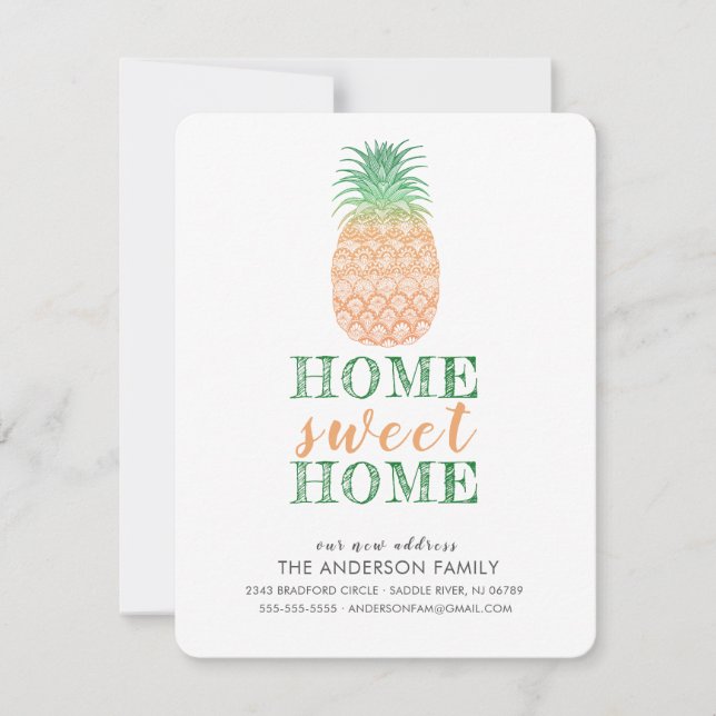 Anmärkning om anas Nya adress Flytta Meddelande (Framsida)