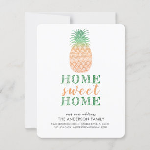 Anmärkning om anas Nya adress Flytta Meddelande