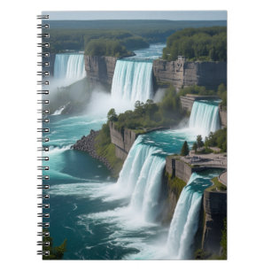 "Anmärkningar från Falls - Niagara Panorama Journa Anteckningsbok