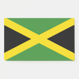 Anmärkningar till flagga Jamaica Post-it Block