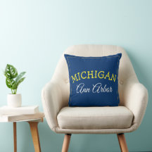 Ann Arbor Michigan Blue och Maize