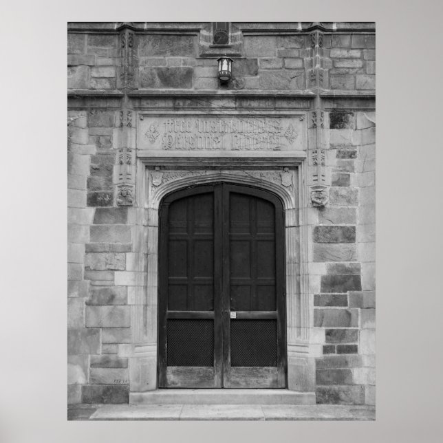 Ann Arbor Michigan Doors Poster (Framsidan)