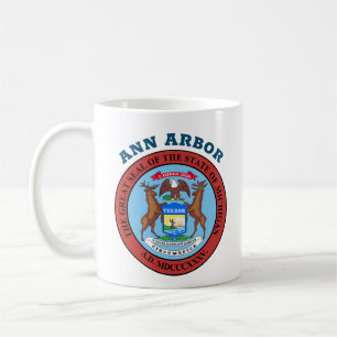 Ann Arbor, Michigan Kaffe Mugg