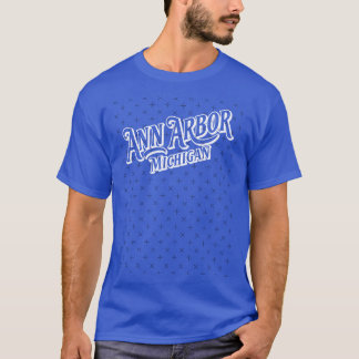 Ann Arbor Michigan Oversized T Shirt