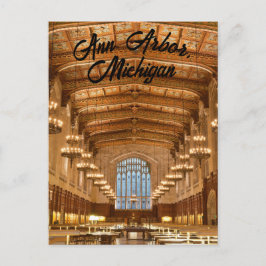 Ann Arbor, Michigan Postcard Vykort