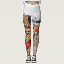 Ann Arbor Michigan Universiteten Leggings