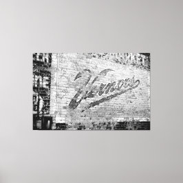 Ann Arbor Michigan Vernors Old Brick Wall Canvastryck